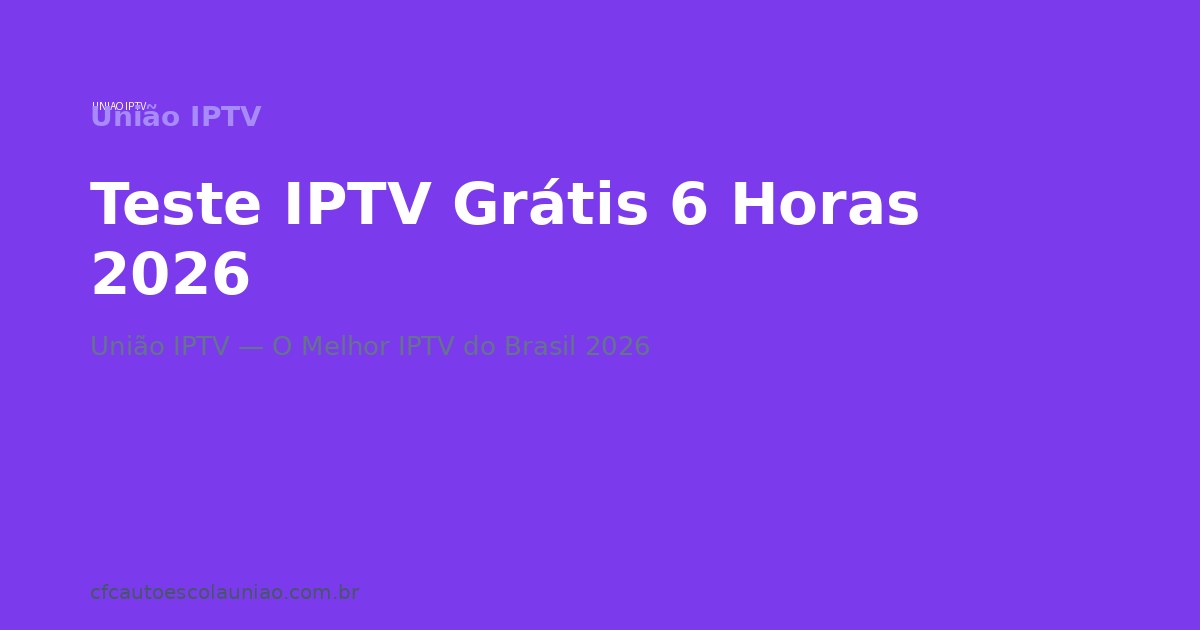 Melhor Lista IPTV